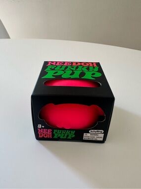 NeeDoh Funky Pup Bright Pink - Authentic Schylling